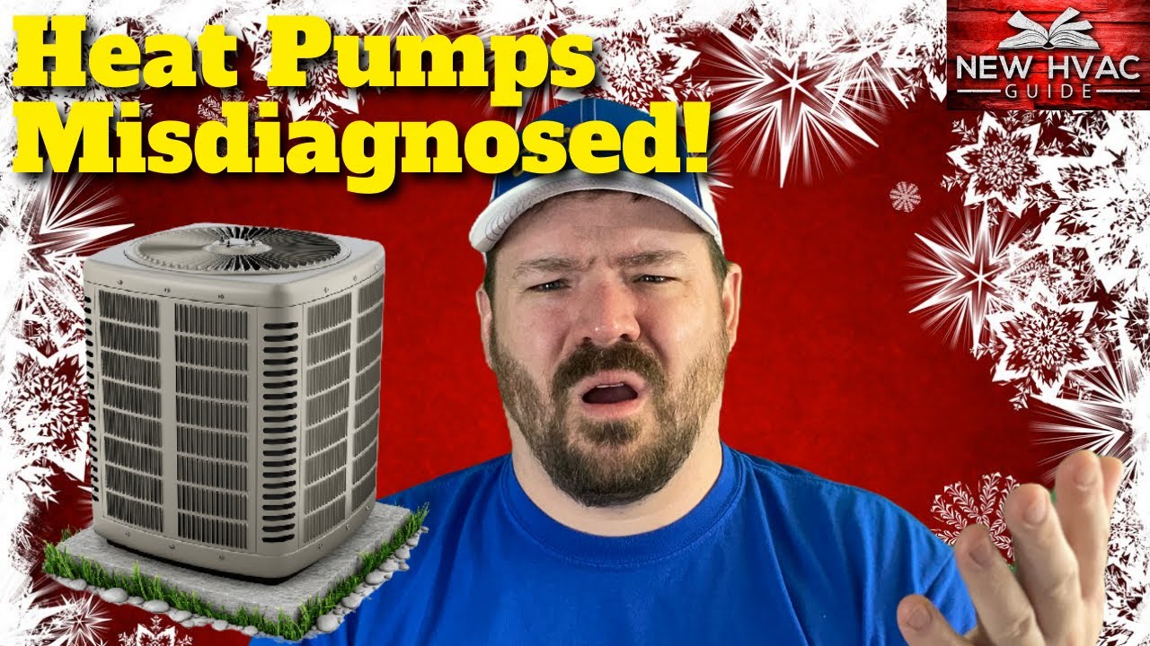 Heat Pumps Misdiagnosed in Winter! HERE'S WHY!