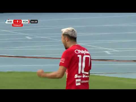 GOOOL! Poli Iași - Hermannstadt 1-3. GENIAL! Ce gol cu câlcâiul a dat Gabi Iancu!!!