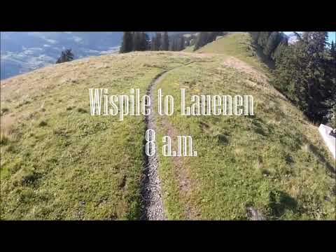 MTB Tour Wispile to Lauenen and Turbach Trail