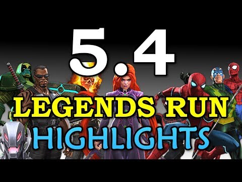 Act 5 Legends Run Highlights and Rewards Opening (no 5-stars) | Marvel Contest of Champions
