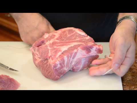 Home Butcher a Pork Butt (Boston Butt)
