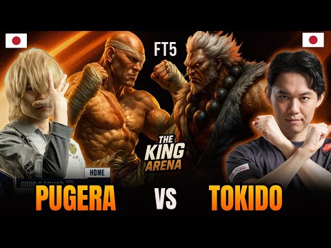 🔥 INSANE FT5 ▰ TOKIDO (Akuma) vs PUGERA (Sagat) ▰ Street Fighter 6 | High-Level Set 🔥