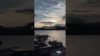 POV: You&rsquo;ve just unlocked a truly magical moment in Luang Prabang &mdash; drifting along the Mekong as gol