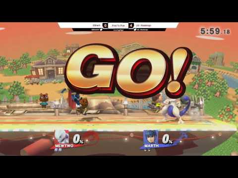 2GGT: ZeRo Saga - LG | Abadango (Mewtwo) Vs. GShark (Marth) First to Five - Smash Wii U