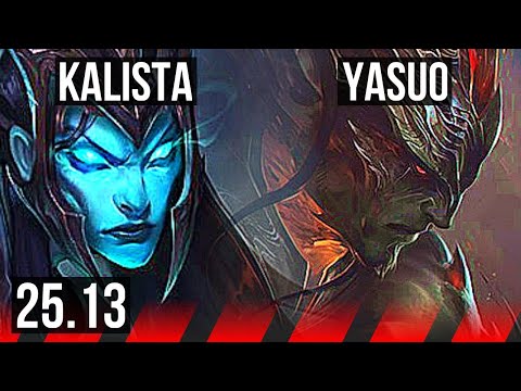 KALISTA vs YASUO (TOP) | KR Diamond | 25.13