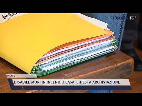 2022-06-06 PRATO - DISABILE MORÌ IN INCENDIO CASA, CHIESTA ARCHIVIAZIONE