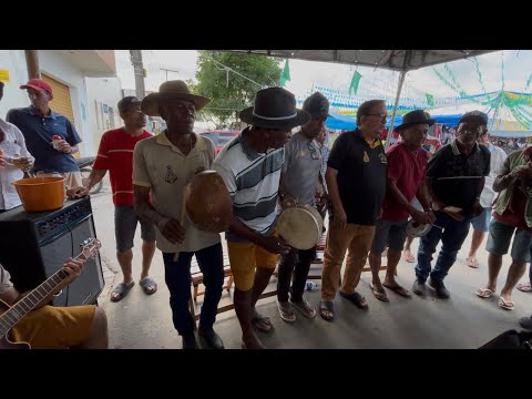 Samba Na Feira Livre Do Bravo(Serra Preta Bahia) Batuque Com Bel Do São Roque & João Batista 🎸🎶