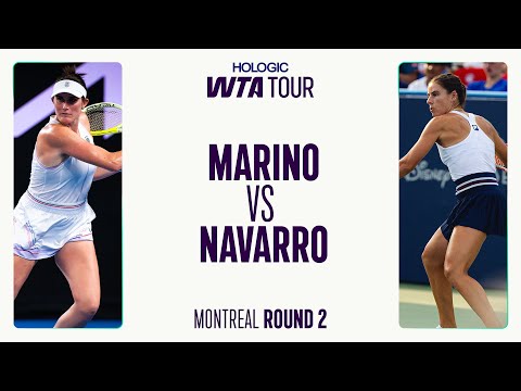Rebecca Marino vs. Emma Navarro | 2025 Montreal Round 2 | WTA Match Highlights