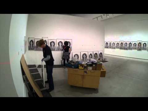 Suzy Lake: Installation of 'Are You Talking To Me?' at the AGO