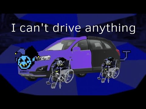 jevil with lyrics but he's a car that can't do anything