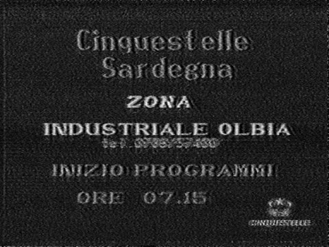 TV-DX Cinquestelle Sardegna, Info slide 08.06.1994