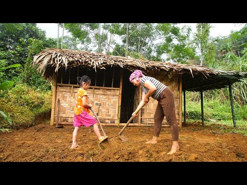 TIMELAPSE 560 Days: The difficult journey of a single mother building a bamboo house - FULL VIDEO