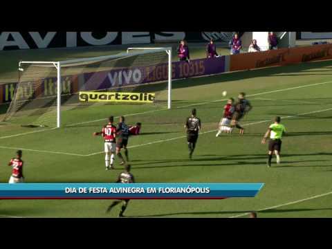 Dia de festa alvinegra em Florianópolis