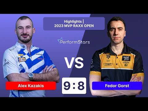 Pool highlights | Alex Kazakis vs Fedor Gorst |  2023 MVP RAXX OPEN