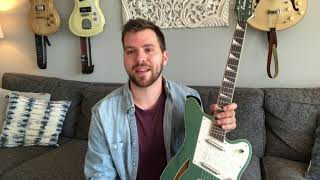 Video thumbnail for Eastwood Guitars: Eastwood Surfcaster Closer Look by Eastwood Guitars