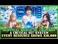 Survival I Unlocked A Critical Hit System All Resources Can Be Upgraded And Multiplied 10 000x