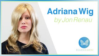 Adriana Wig | Synthetic Lace Front Wig by Jon Renau | Colour Shown Blonde Brownie 22F16
