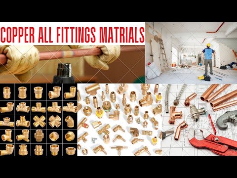 A lesson about copper plumbing Materials 🔥 #copper #fittings