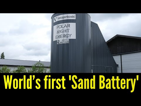 World’s first "Sand Battery" is ready to heat homes in Finland