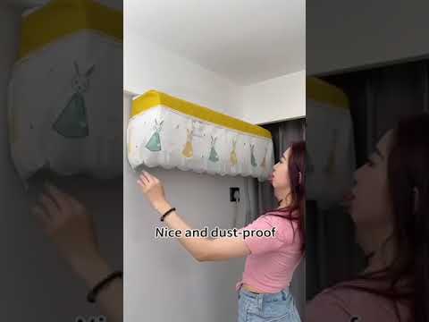 Fabric Pattern AC Cover