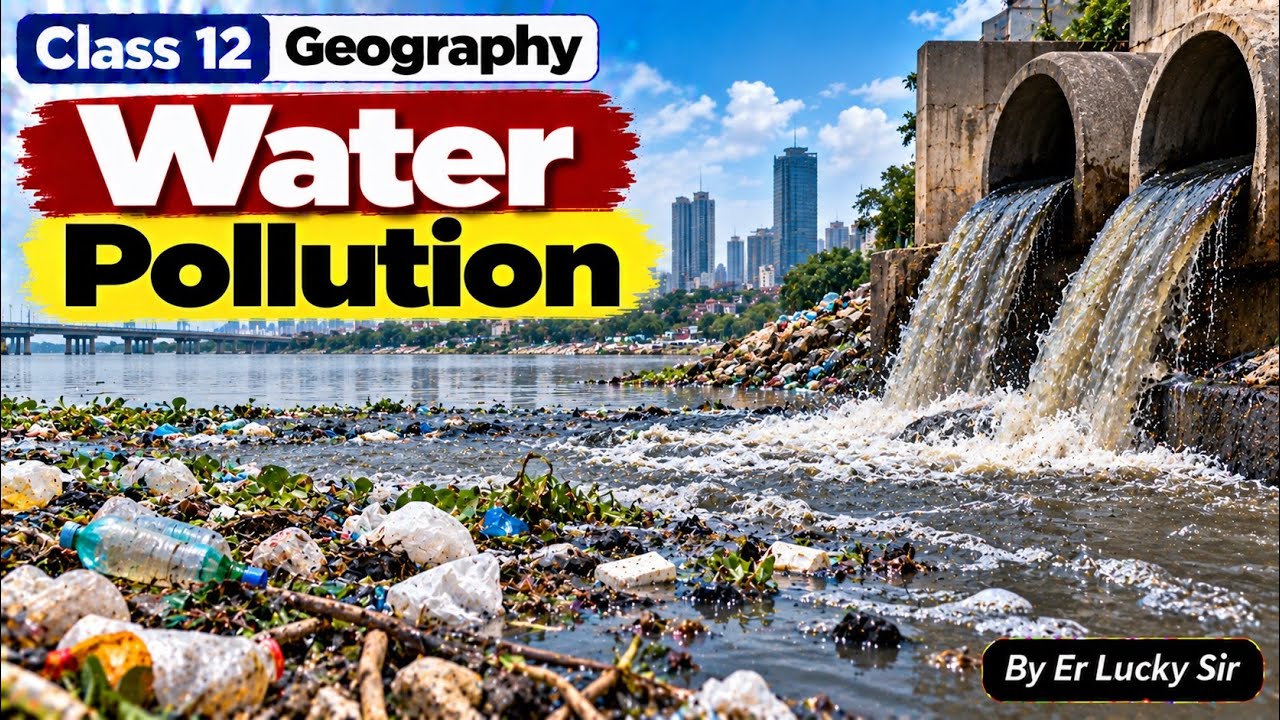 Water Pollution - Geographical Perspective on Selected Issues and Problems Class 12 Geography