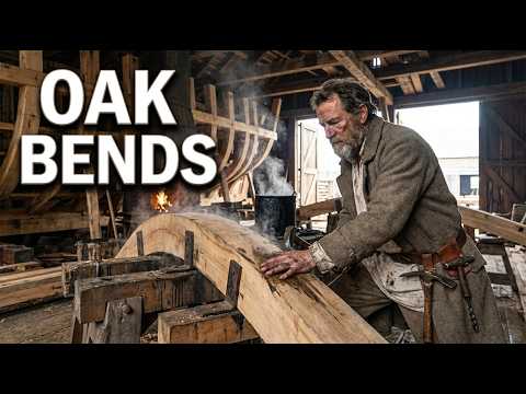 The 1700s Secret to Bending Massive Oak Beams Without Breaking