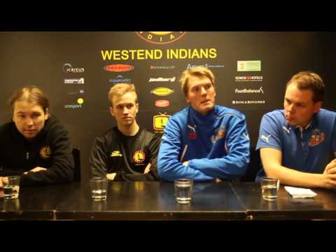 14.02.2014 Lehdistötilaisuus Indians - Oilers