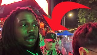 HE Tried To Catch Me Slipping In Colombia