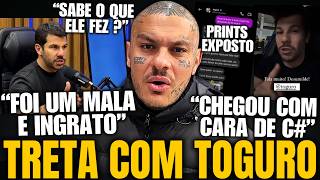 DEU RUIM... TOGURO LEVA EXPOSED E TRETA PESADA ANTIGA É REVELADA PELO LUCAS FONTANA