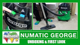 Numatic George New Model Multifunction Vacuum Cleaner Unboxing & First Look