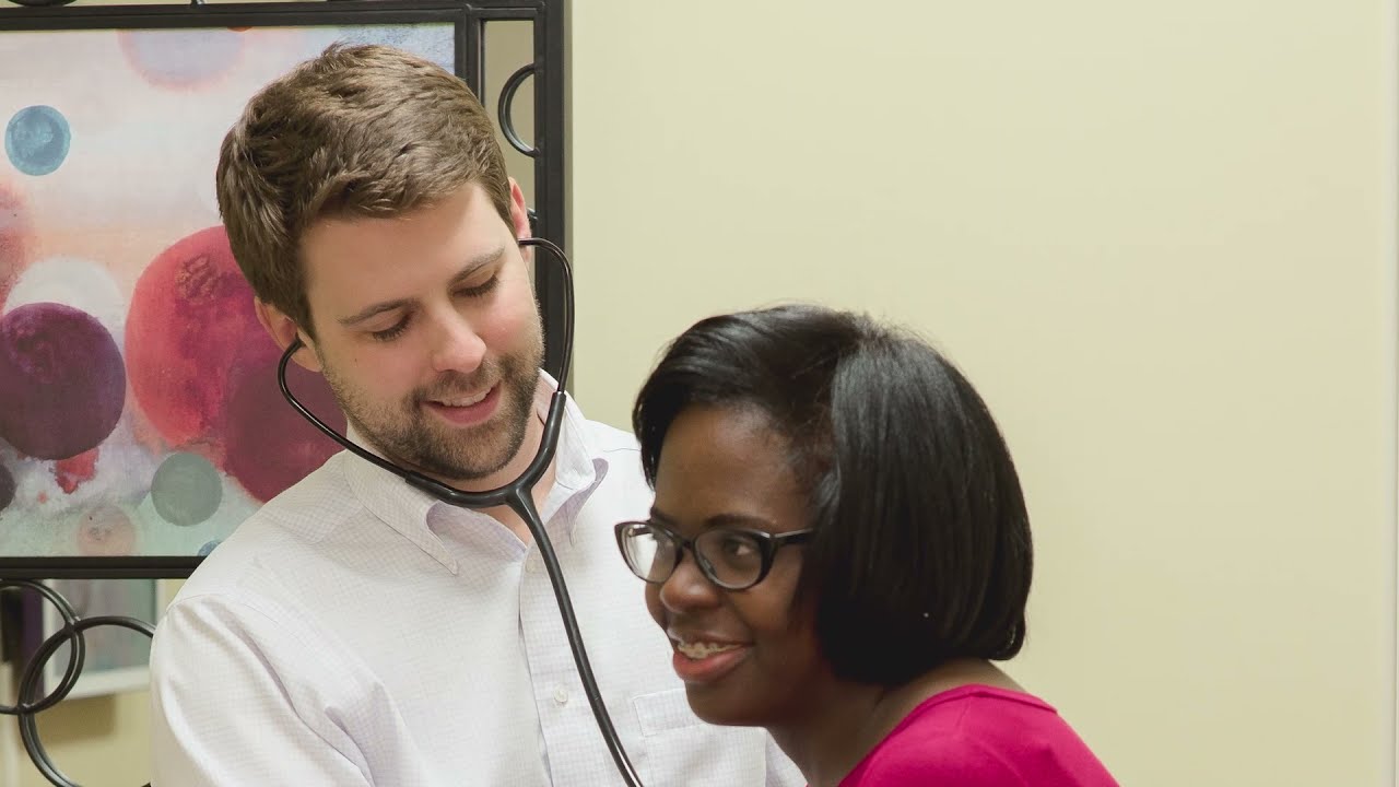 People speak about working in healthcare