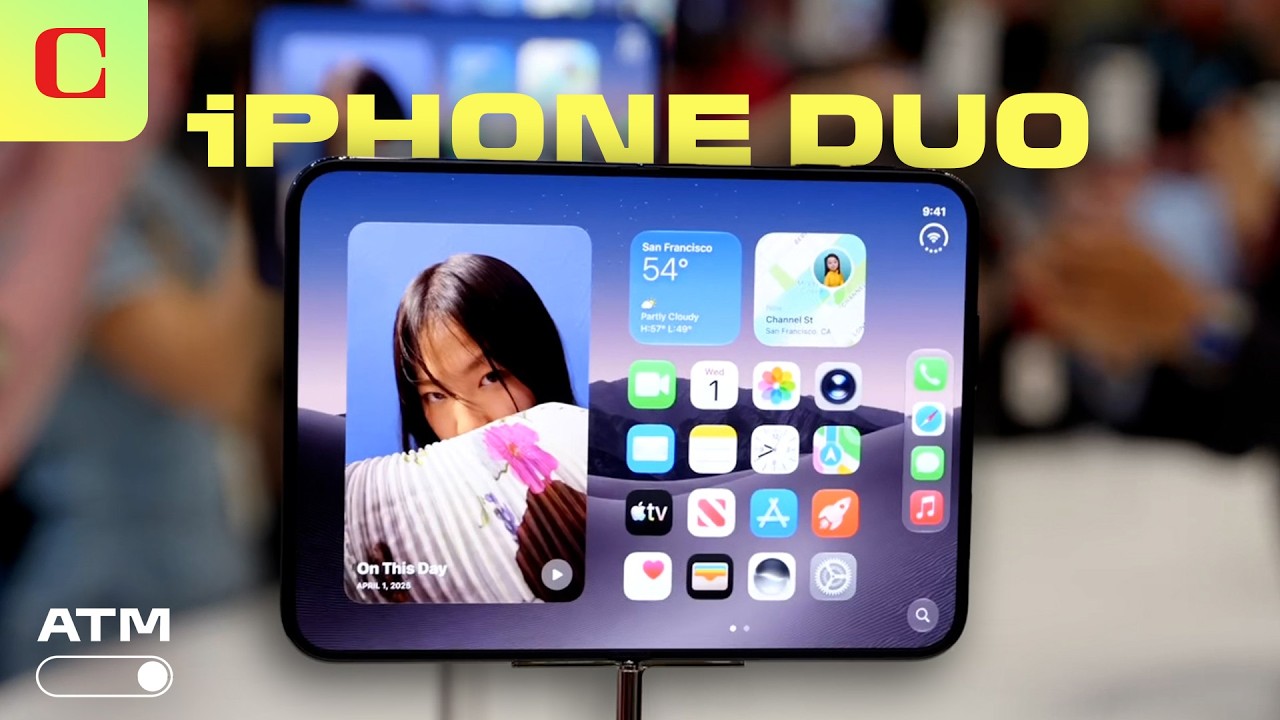 iPhone Duo - Apple Just Turned the Foldable-Phone Space on Its Head