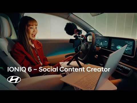 IONIQ 6 Digital World Premiere Highlights│A Social Content Creator