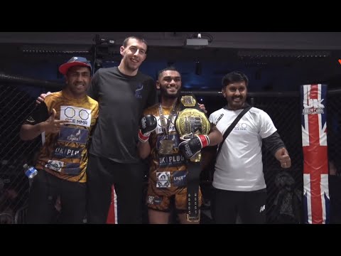 UKFC 21 Title defence: Shawon Choudhury 🇧🇩vs Jamie Abbott Bissett 🇮🇪