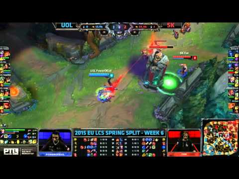 LCS EU Spring 2015 W6D1: UOL vs SK | Unicorns Of Love vs SK Gaming (26.02.2015)