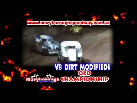 V8 Dirt Modified 2010 Queensland Title - Maryborough Speedway 6th February, 2010.