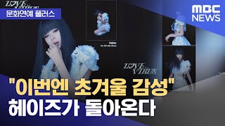 [문화연예 플러스] \ 이번엔 초겨울 감성\ 헤이즈가 돌아온다 (2025.11.26/뉴스투데이/MBC)