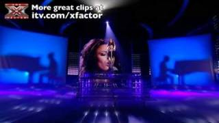 Cher Lloyd sings Sorry Seems To Be/Mocking Bird - The X Factor Live show 6 - itv.com/xfactor