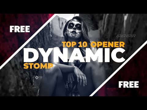 TOP 10 Free Dynamic Stomp Opener | After Effects and Premiere Pro