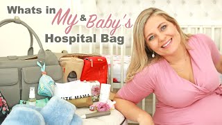 WHATS in MY & BABY's HOSPITAL BAG | Essentials + Luxury Items | Baby#6