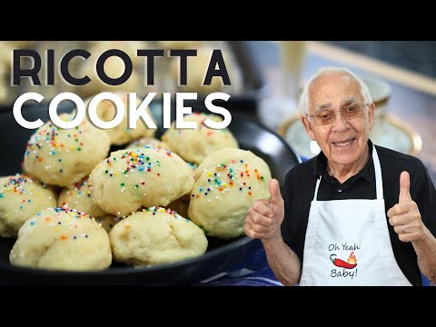 Ricotta Cookies with Lemon Glaze