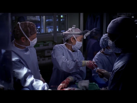 Cristina and Karev's goodbye surgery