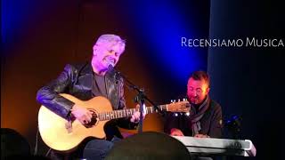 Ron canta "Almeno pensami" alla presentazione di "Lucio!"