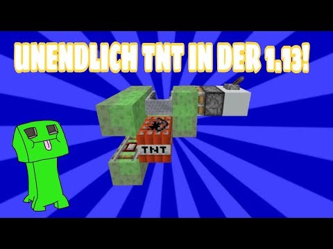 Unendlich TNT in Minecraft! (1.13) | Redstonetutorial