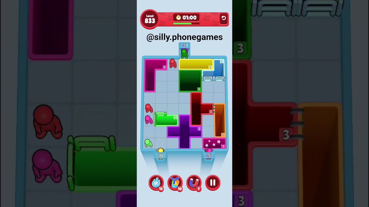 Drop Away Level 833 Walkthrough Solution