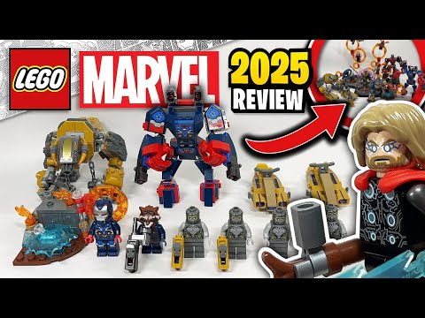 LEGO Marvel Avengers: Endgame Thor vs. Chitauri (76322) - 2025 Set Review & Combination