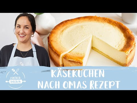 Käsekuchen | Quarkkuchen | Käsekuchen mit Boden aus Mürbeteig 😍 I Einfach Backen