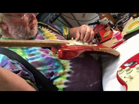 1955 Red Sparkle Orig Finish Fender Stratocaster Eddie Vegas