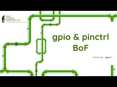 gpio & pinctrl BoF