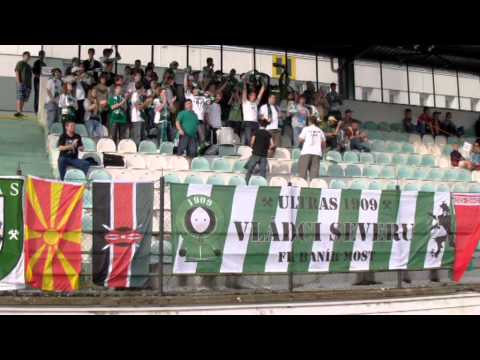 Baník Most vs. Brno v podání mosteckých ULTRAS 1909